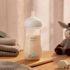 Philips Avent Biberon Natural 3.0 Motifs bleus 330 ml