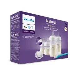 Philips Avent Coffret de naissance biberon natural Blanc