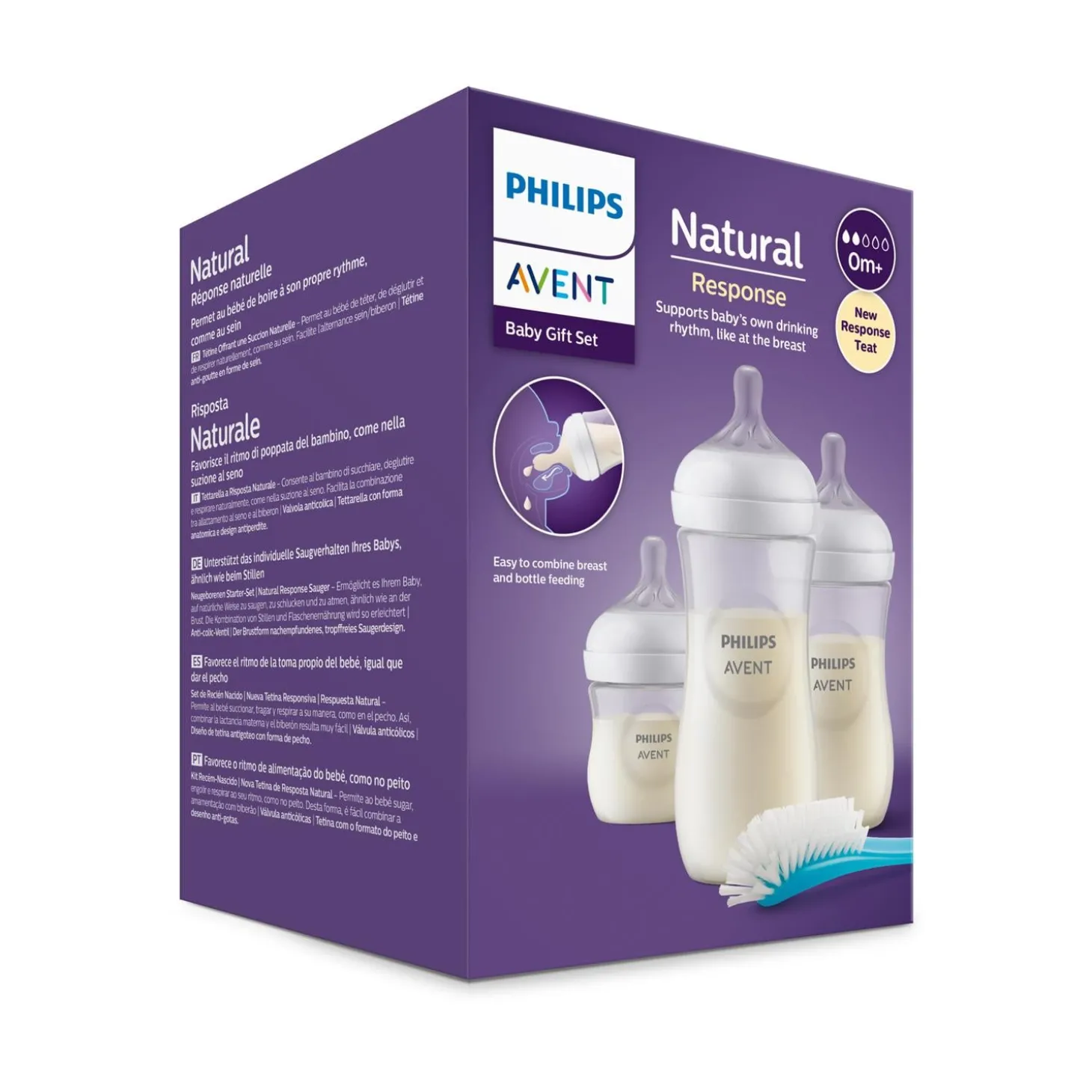 Philips Avent Coffret de naissance biberon Natural Transparent
