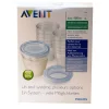 Philips Avent                    Lot de 10 pots de conservation pour lait maternel