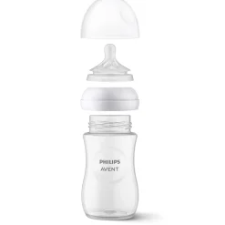 Philips Avent Pack de 3 tétines Natural Response Blanc Débits 3,4,5
