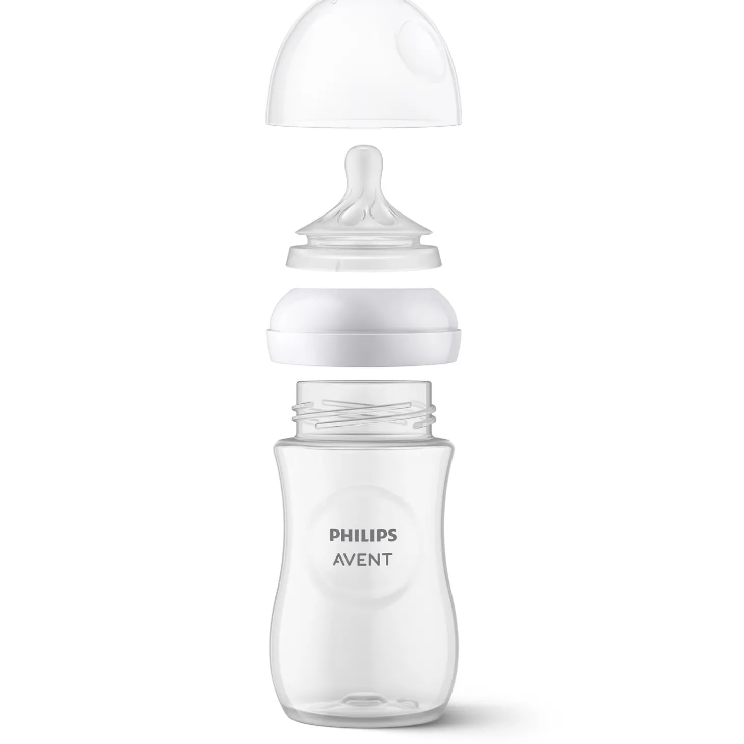 Philips Avent Pack de 3 tétines Natural Response Blanc Débits 3,4,5
