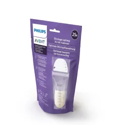 Philips Avent                    Sachets de conservation du lait maternel    Blanc