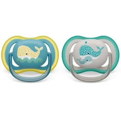 Philips Avent 2 Sucettes Ultra Air Multicolore 18 mois