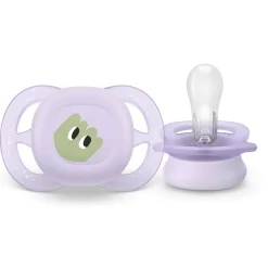 Philips Avent                    Sucettes Ultra start x2    Pastel Print            0-2 mois