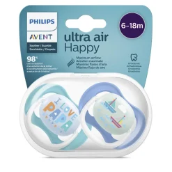 Philips Avent 2 Sucettes ultra 6-18 mois