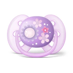 Philips Avent                    Sucette ultra douce Violet    Fleurs            6-18 mois