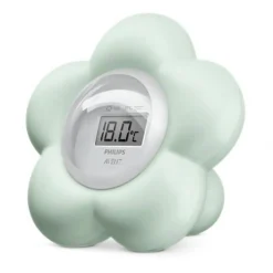 Philips Avent                    Thermomètre numérique bain et chambre    Vert