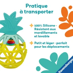 Play+                    Balle sensorielle Ananas    Multicolore