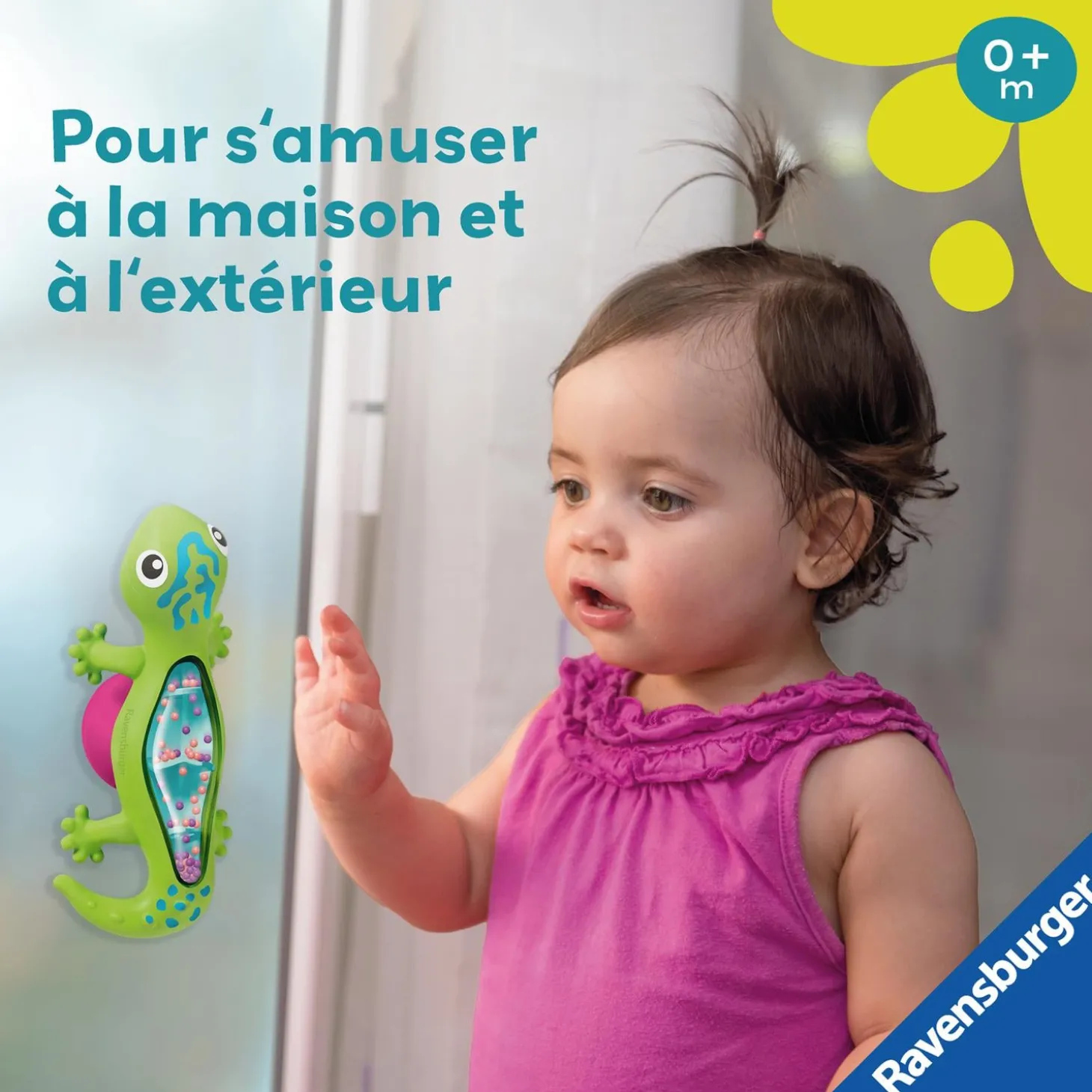 Play+ Baton de pluie Gecko Vert