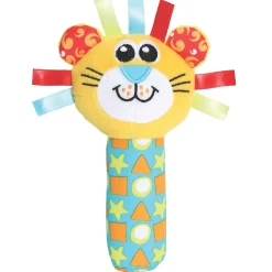 Playgro                    Jungle Squeaker Lion    Bleu