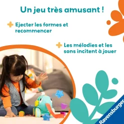 Play+ Jouet Caméléon lumineux Bleu
