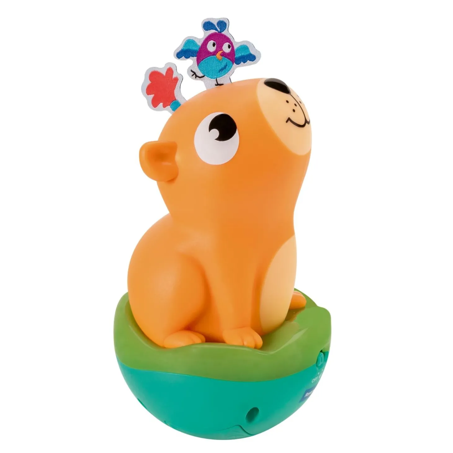Play+ Jouet Culbuto sonore Capybara Orange