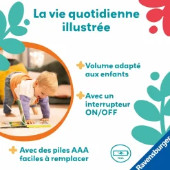 Play+ Livre Chut…qui est là ? A la crèche Multicolore