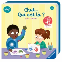 Play+ Livre Chut…qui est là ? A la crèche Multicolore