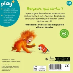 Play+                    Livre Es-tu un singe comme moi?    Multicolore