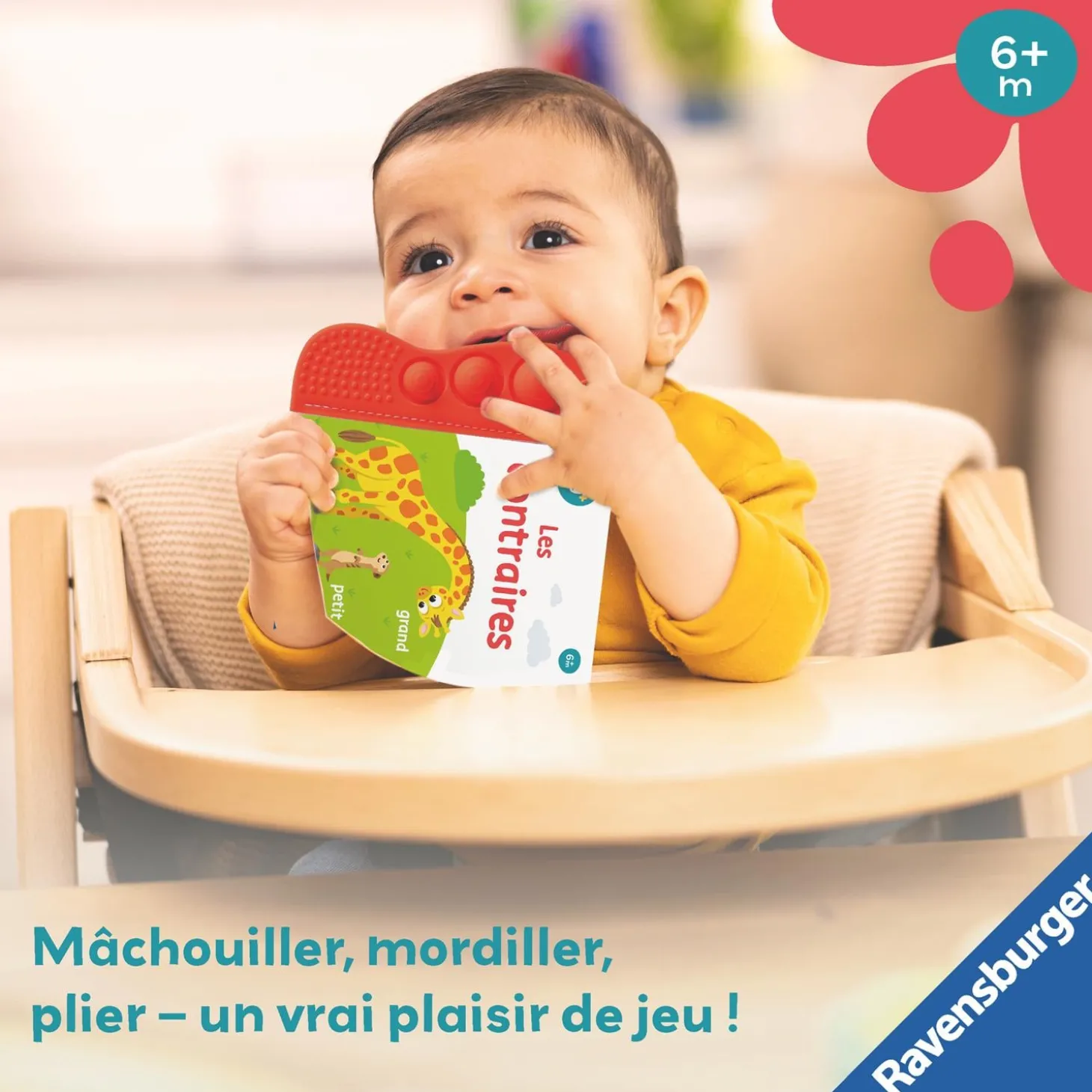 Play+ Livre Flip & pop Les Contraires Multicolore