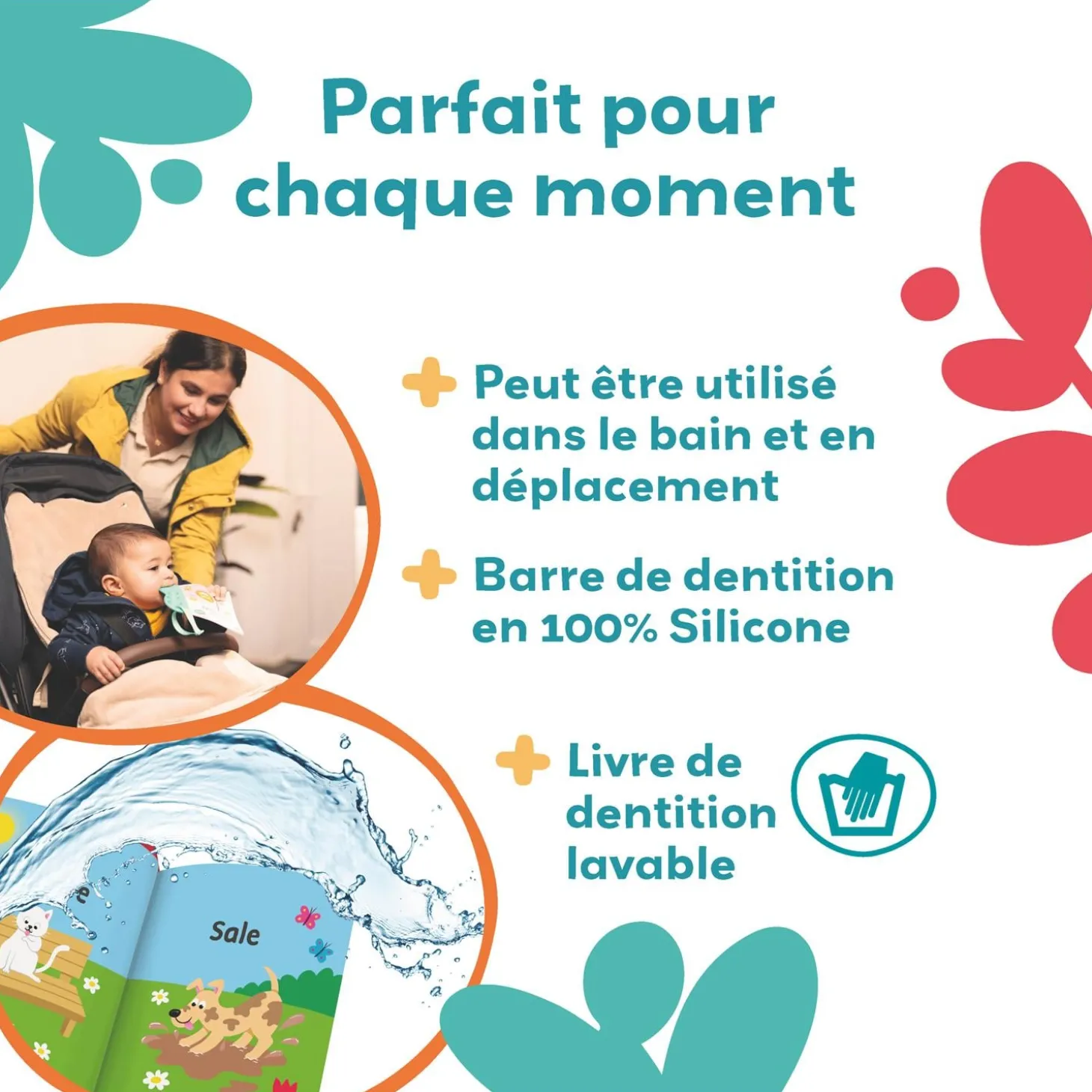 Play+ Livre Flip & pop Les Contraires Multicolore