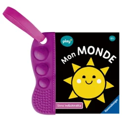 Play+                    Livre Flip & pop : livre constrasté Mon Monde    Multicolore