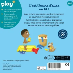 Play+                    Livre Mes routines    Bonne Nuit Multicolore