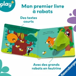 Play+ Livre Peux-tu me trouver ? Petit renard Multicolore