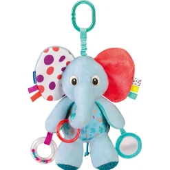 Play+ Peluche d'activité Elephant Multicolore