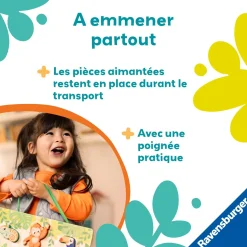 Play+                    Puzzle sensoriel dans la jungle    Multicolore