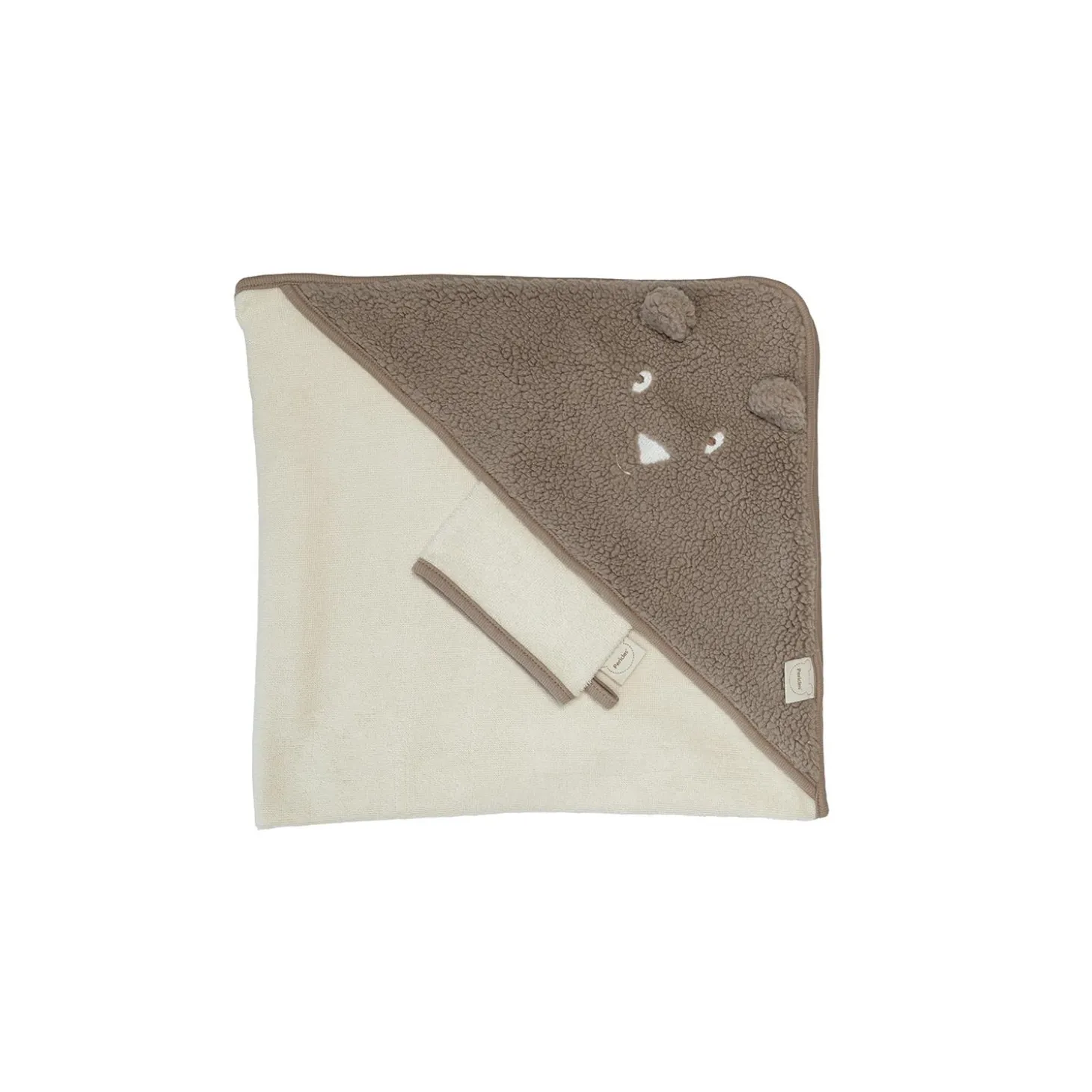 Périclès Sortie De Bain + Gant Chocolate