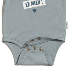 P’tit bisou Body manches longues Parrain Bleu Sky Powder 3 mois