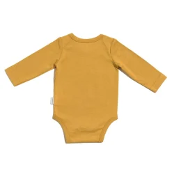 P’tit bisou Body manches longues Marraine Jaune Curcuma 9 mois