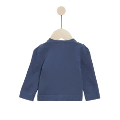 P’tit bisou                    Cardigan Mon petit nuage    Bleu Infinity            18 mois