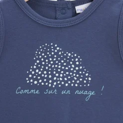 P’tit bisou Combicourt Mon petit nuage Bleu Infinity 12 mois