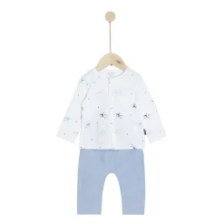 P’tit bisou                    Ensemble pantalon avec haut Plage    Paper Boat            3 mois