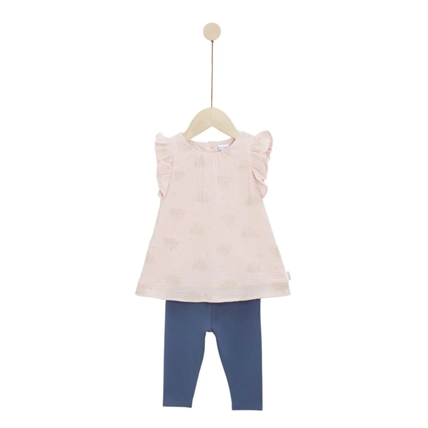 P’tit bisou Ensemble robe avec leggings Mon petit nuage 9 mois