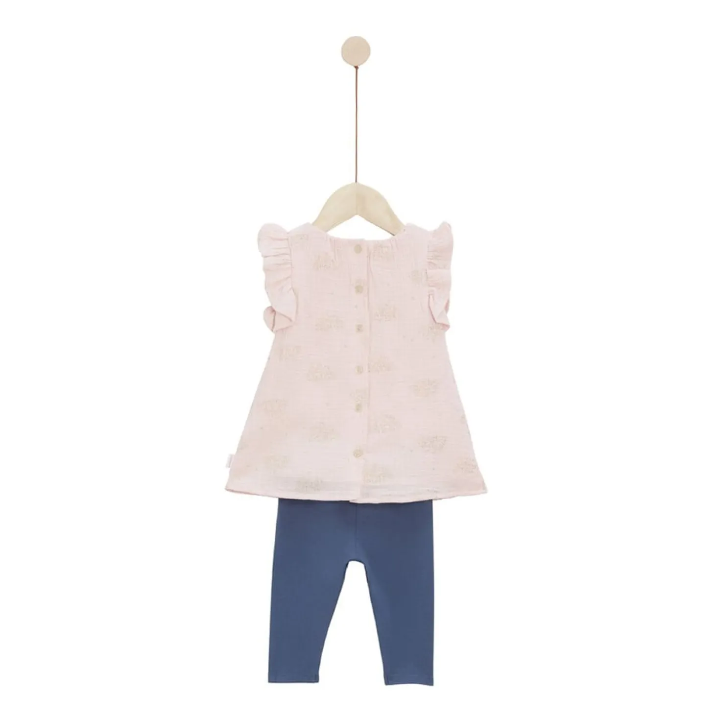 P’tit bisou Ensemble robe avec leggings Mon petit nuage 9 mois
