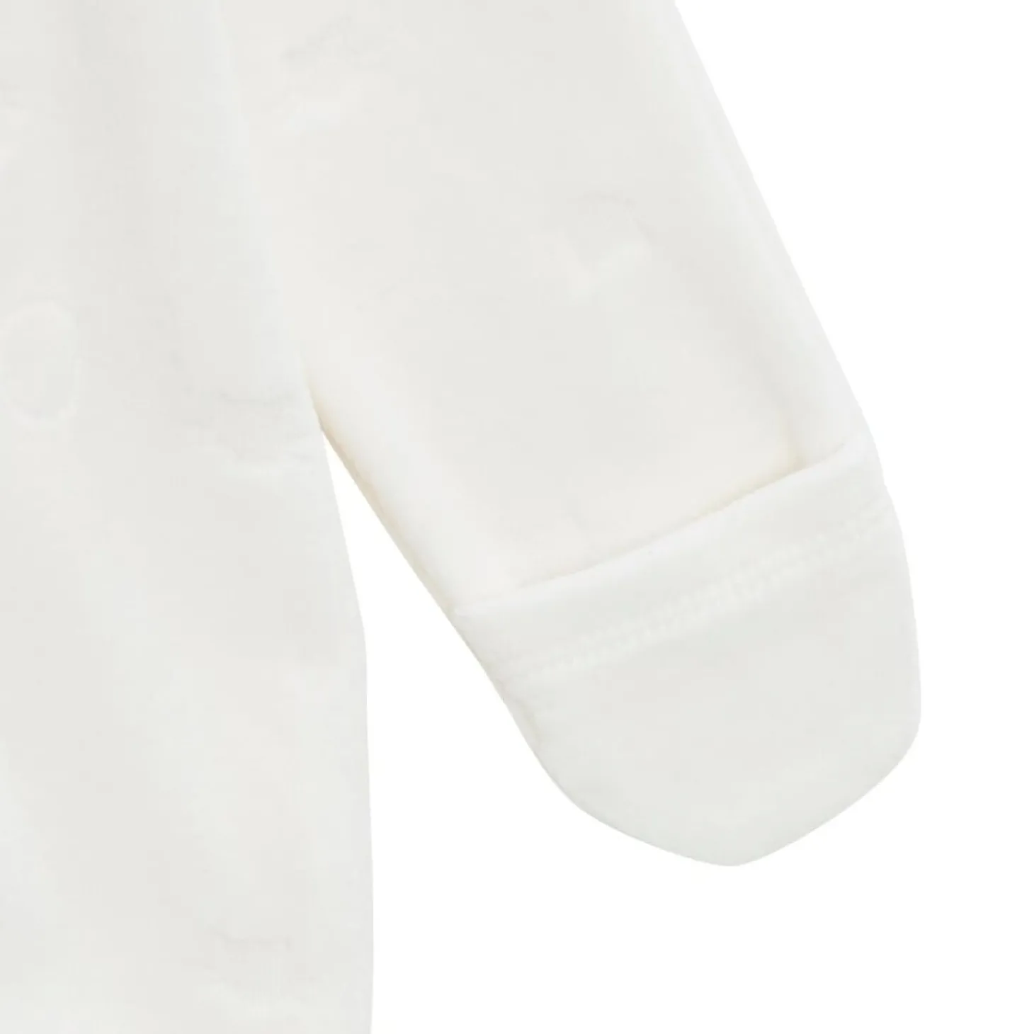 P’tit bisou Pyjama Mon Trousseau Chaton Ecru Poudre Prématuré