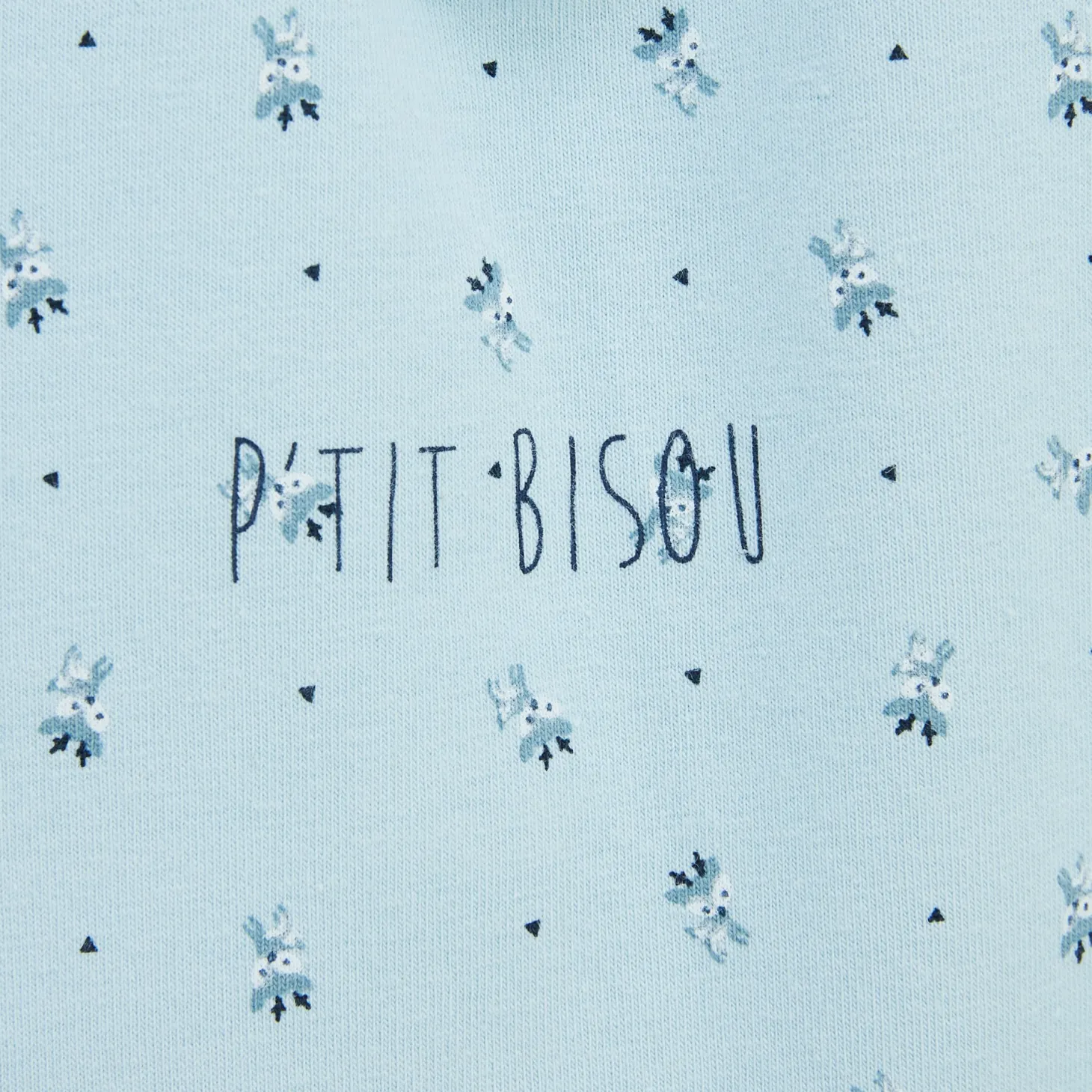 P’tit bisou Pyjama Petit Cocon Imprimée Daim Naissance