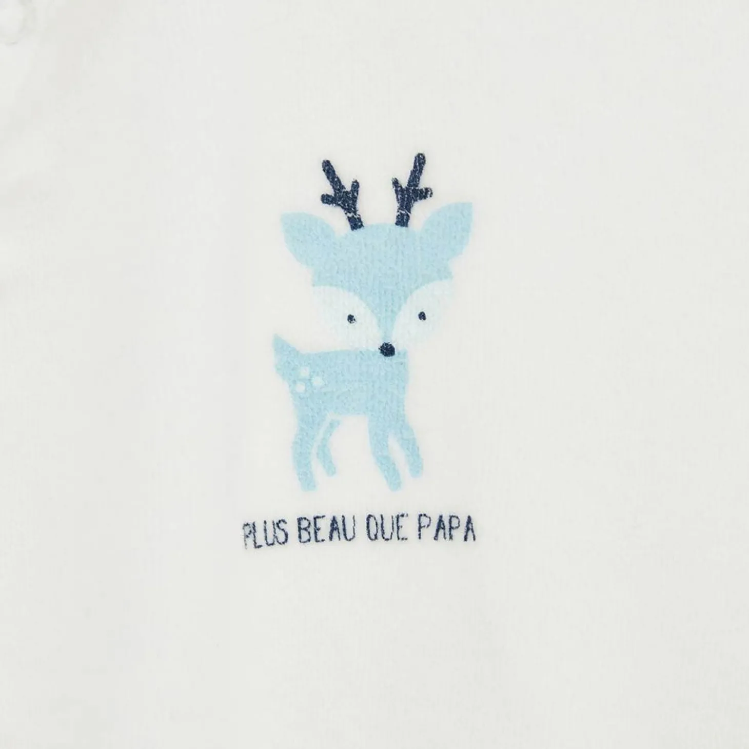 P’tit bisou Pyjama Petit Cocon Blanc Naissance
