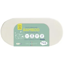 P'tit lit                    Matelas couffin Bamboo    Blanc            32 x 72 cm