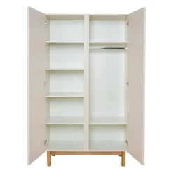 Quax                    Armoire 2 portes Mood    argile