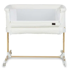Quax Berceau Side-By-Side Natural Bouclé Blanc