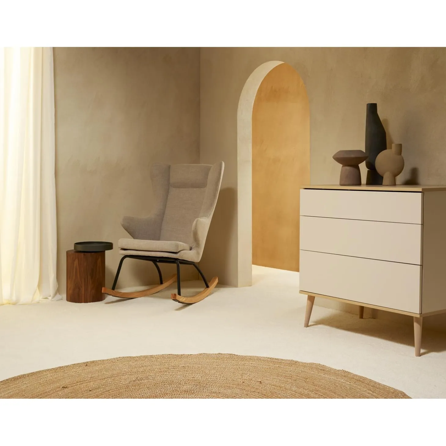 Quax Commode Flow Argile Oak