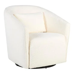 Quax                    Fauteuil Ottoman Gomi    Blanc