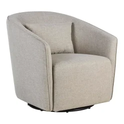 Quax Fauteuil Swivel & Gliding Chair Gomi Argile