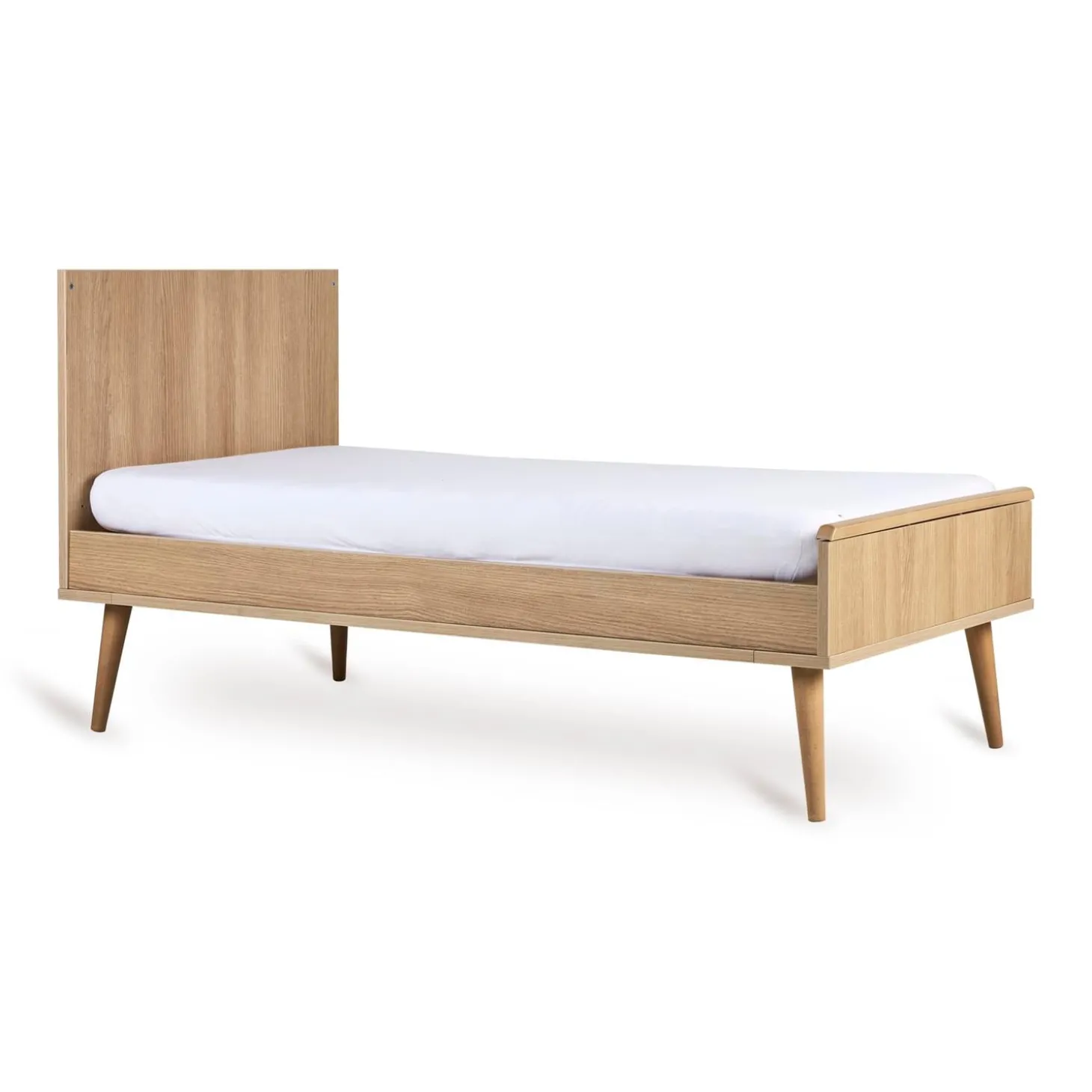 Quax Lit évolutif Flow Bois / Miel 70x140 cm