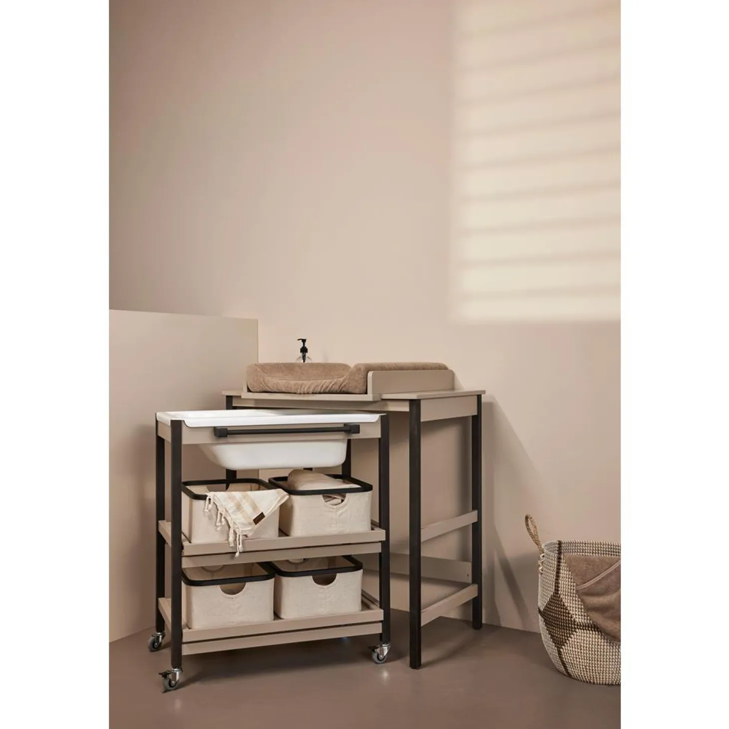 Quax Panier table à langer
