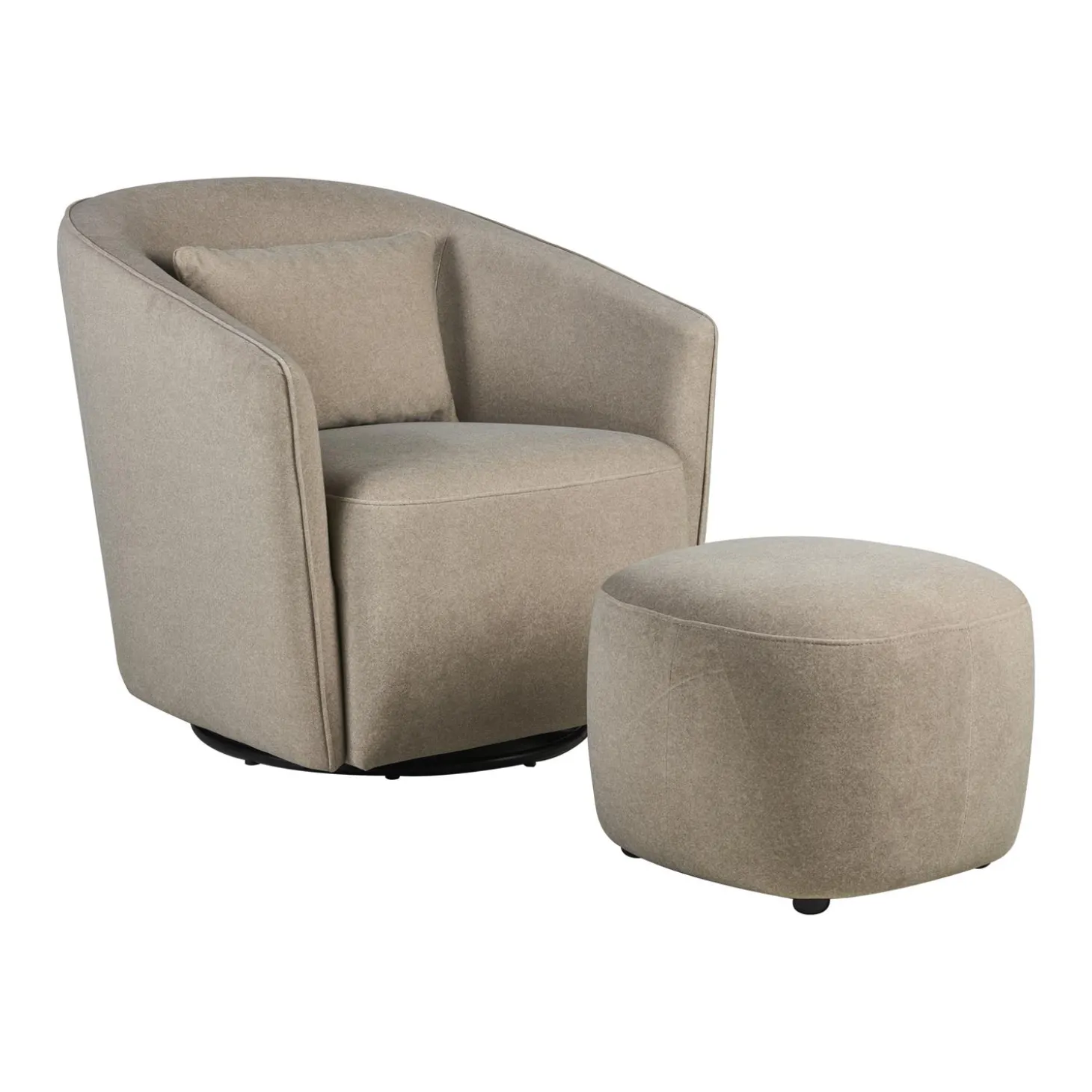 Quax Repose pied Ottoman Gomi Latte