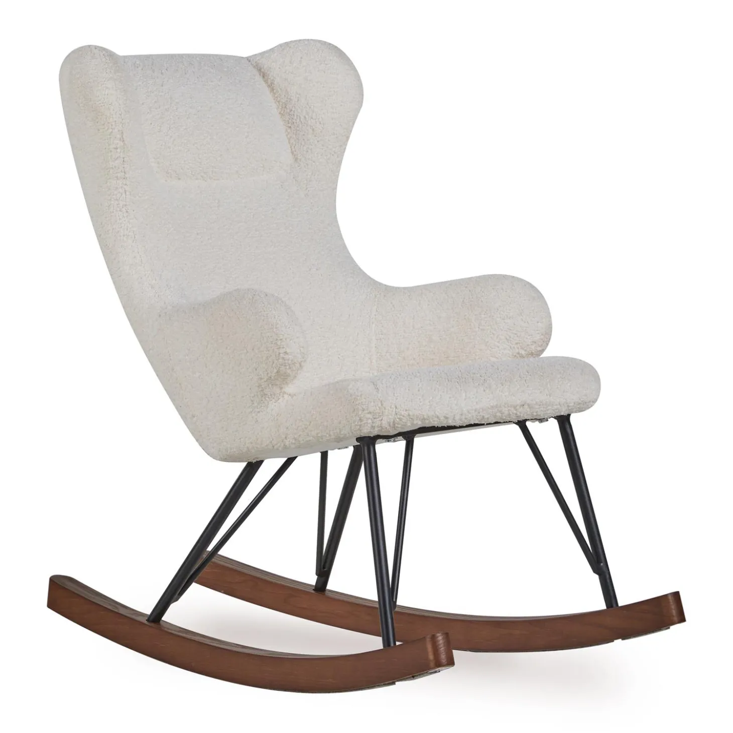 Quax Rocking chair de luxe pour enfant Creme