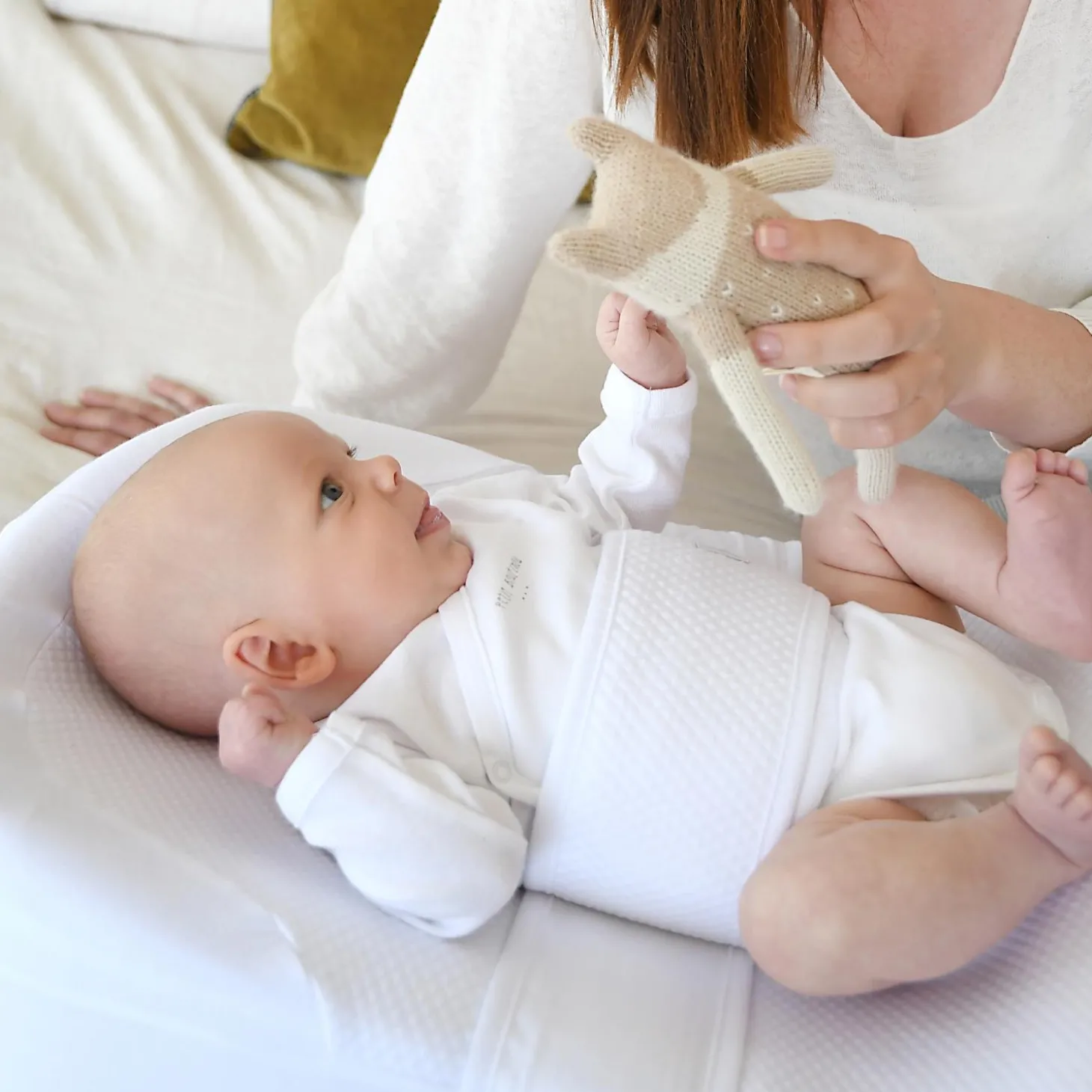 Red Castle Pack Cocoonababy avec drap + drap offert Blanc 0-3 mois