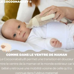 Red Castle Pack Cocoonababy avec drap + drap offert Blanc 0-3 mois